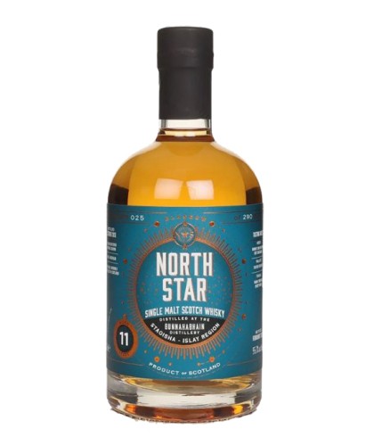 Fles North Star Bunnahabhain 11Y 2013, single malt whisky, op voorraad bij slijterij t Bockje in Bathmen