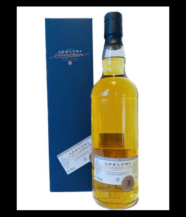 Adelphi Selection Guyana Diamond Rum 13 Years Old bij t Bockje in Bathmen