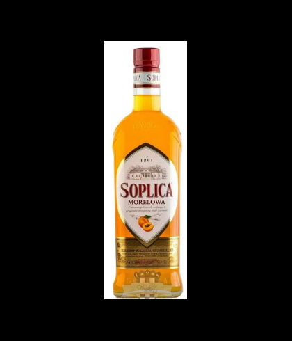 Fles Soplica Morelowa, wodka, op voorraad bij slijterij t Bockje in Bathmen