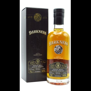 Darkness - Lochindaal Moscatel Sherry Cask Finish 9 year old Whisky