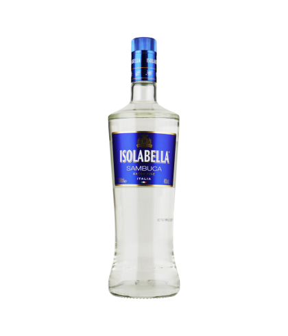 Likeur Isolabella Sambuca van Isolabella, bij slijterij ’t Bockje in Bathmen