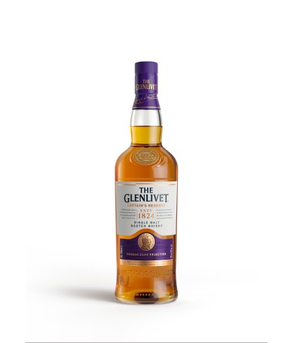 Fles The Glenlivet Captain’s Reserve, single malt whisky, op voorraad bij slijterij t Bockje in Bathmen