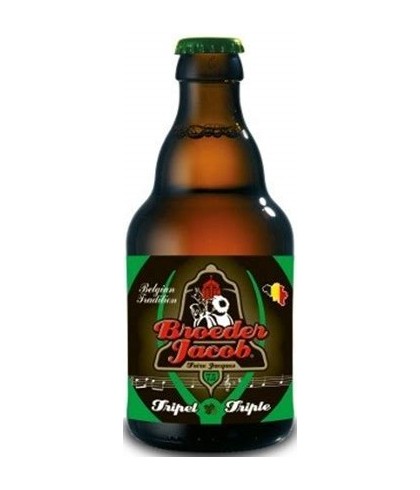 Broeder Jacob Tripel, bier bij slijterij t Bockje in Bathmen
