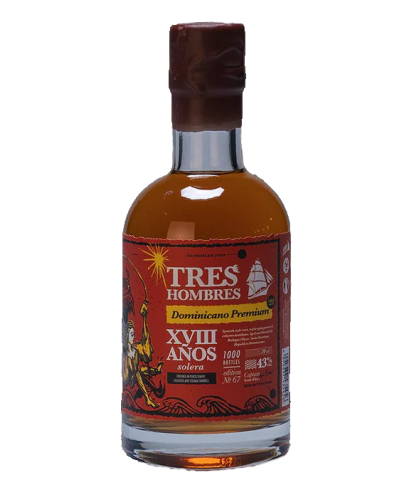 Tres Hombres Rum Ed. 67 Dominicaanse Republiek XVIII mini