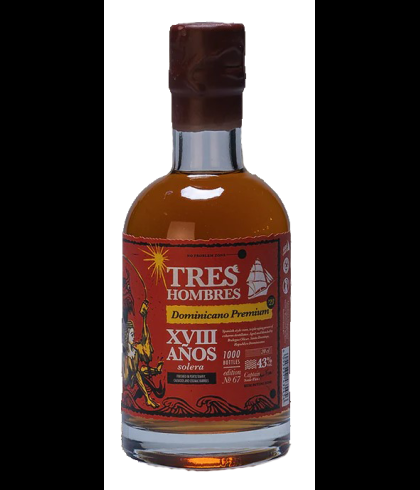 Tres Hombres Rum Ed. 67 Dominicaanse Republiek XVIII mini