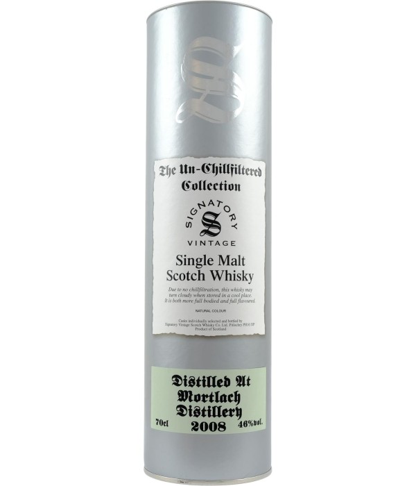 Mortlach 2008 Signatory Un-Chillfiltered Collection 14 Years Old bij t Bockje in Bathmen