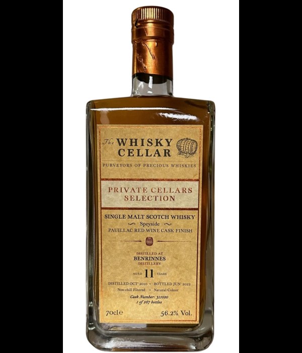Whisky Cellar Benrinnes 11 Years Old bij t Bockje in Bathmen