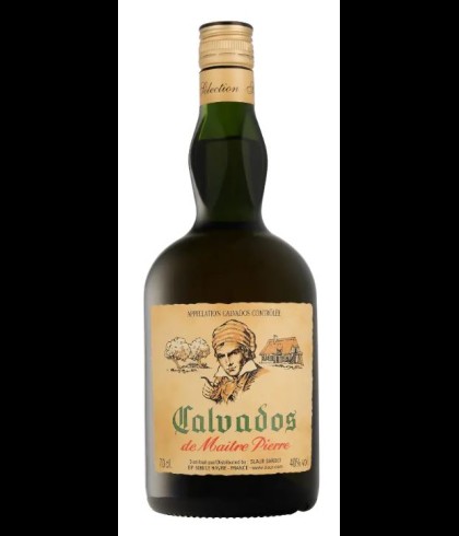 Maitre Pierre Calvados, op voorraad bij slijterij t Bockje in Bathmen