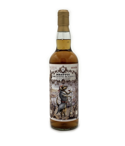 Fles Droppie THE Flying Dutchman Pirate Blood Part II, whisky, bij slijterij ’t Bockje in Bathmen