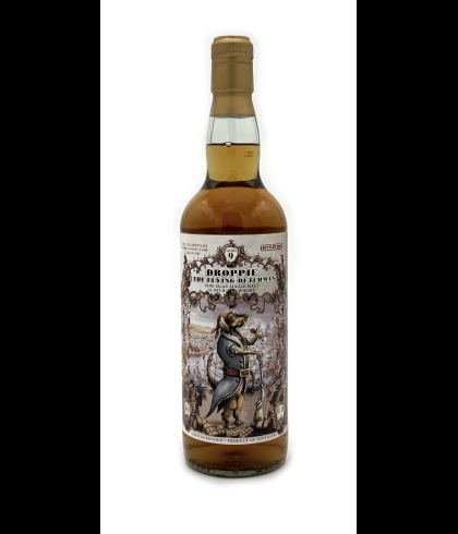 Fles Droppie THE Flying Dutchman Pirate Blood Part II, whisky, bij slijterij ’t Bockje in Bathmen