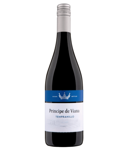 Fles Principe de Viana Tempranillo, wijn op voorraad bij slijterij t Bockje in Bathmen