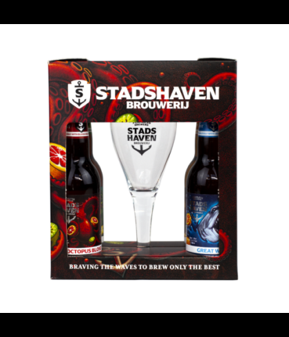 Geschenk Stadshaven Discovery Geschenkverpakking, bij slijterij ’t Bockje in Bathmen