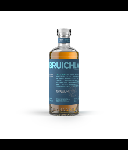 Fles Bruichladdich 18 Years Old Re/Define Eighteen, whisky, op voorraad bij slijterij t Bockje in Bathmen