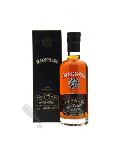 Fles Dailuaine 17 Years Old Darkness, single malt whisky, op voorraad bij slijterij t Bockje in Bathmen