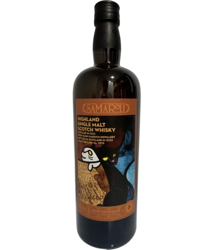 Fles Samaroli Glen Garioch 2012, single malt whisky, op voorraad bij slijterij t Bockje in Bathmen