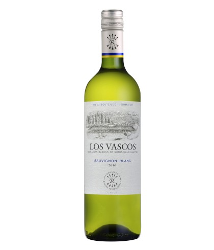 Fles Los Vascos Sauvignon blanc, wijn op voorraad bij slijterij t Bockje in Bathmen