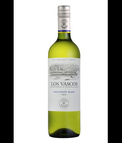 Fles Los Vascos Sauvignon blanc, wijn op voorraad bij slijterij t Bockje in Bathmen