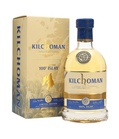 Fles Islay single malt van Kilchoman, op voorraad bij slijterij t Bockje in Bathmen