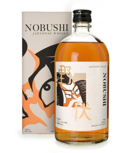 Fles Nobushi Japanese Whisky, whisky, op voorraad bij slijterij t Bockje in Bathmen