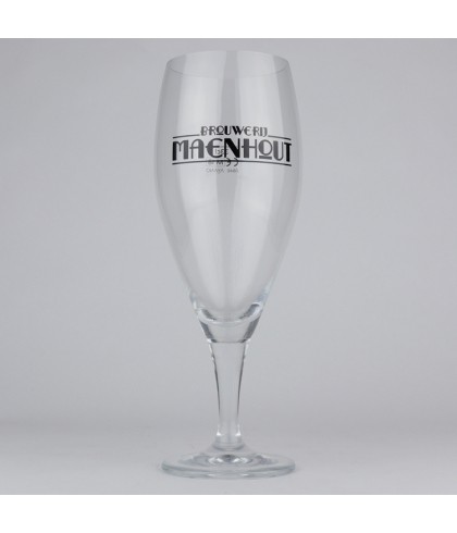 MAENHOUT glas op voet 33cl, glas bij t Bockje in Bathmen