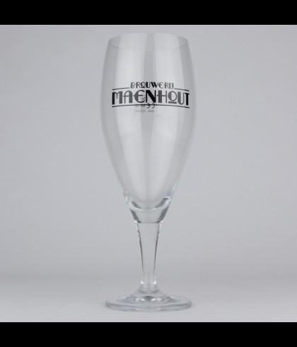 MAENHOUT glas op voet 33cl, glas bij t Bockje in Bathmen