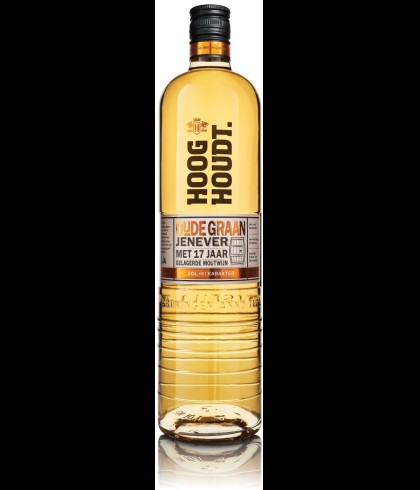 Hooghoudt Oude Graan Jenever met 17 jaar gelagerde moutwijn, jenever bij slijterij t Bockje in Bathmen