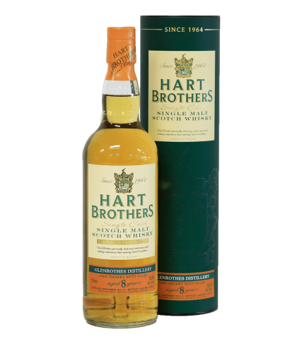 Fles Hart Brothers Glenrothes 8 Years Old 2014, single malt whisky, bij slijterij ’t Bockje in Bathmen