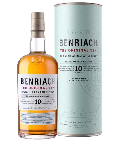 Fles Benriach The Original Ten, single malt whisky, op voorraad bij slijterij t Bockje in Bathmen