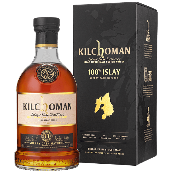 Fles Islay single malt van Kilchoman, op voorraad bij slijterij t Bockje in Bathmen