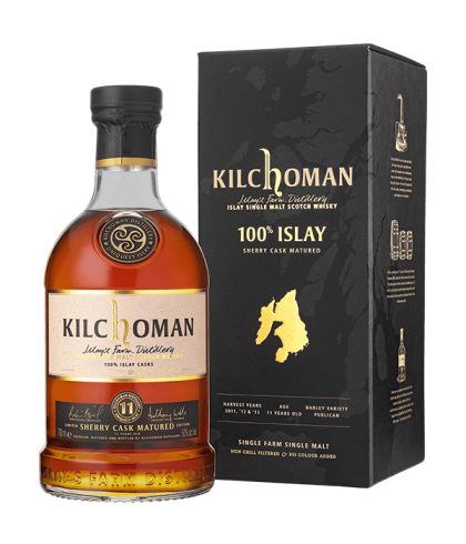 Fles Islay single malt van Kilchoman, op voorraad bij slijterij t Bockje in Bathmen