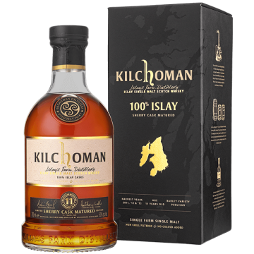 Kilchoman 100 % Islay sherry cask matured single malt whisky