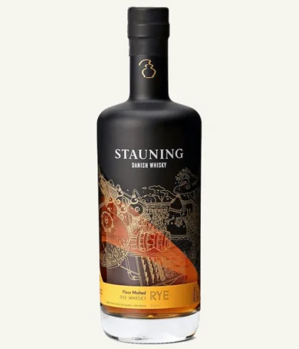 Fles Stauning Rye Whisky, whisky, bij slijterij ’t Bockje in Bathmen