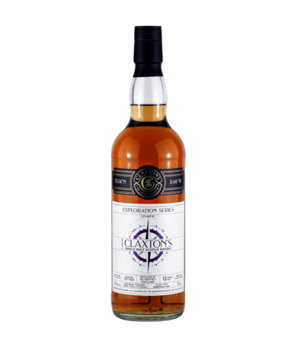 Fles Claxton’s Exploration Benrinnes 2013 9YO, single malt whisky, op voorraad bij slijterij t Bockje in Bathmen