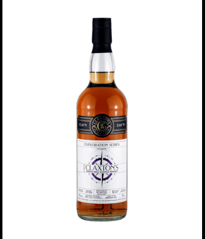 Fles Claxton&rsquo;s Exploration Benrinnes 2013 9YO, single malt whisky, op voorraad bij slijterij t Bockje in Bathmen