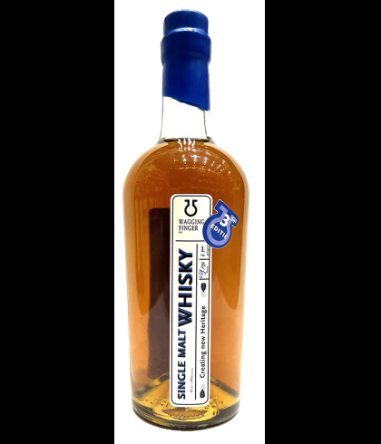 Fles Wagging Finger Single Malt Whisky Editie 3, whisky, op voorraad bij slijterij t Bockje in Bathmen