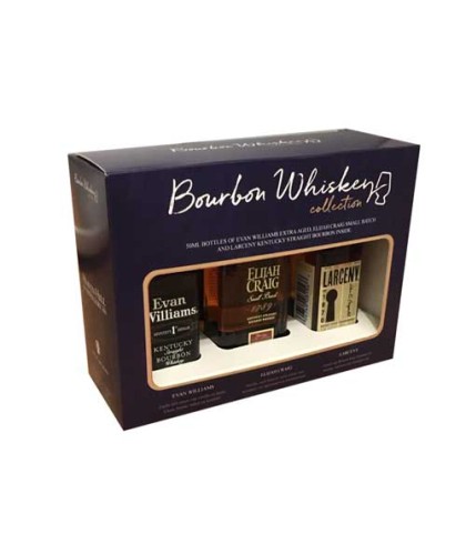 Geschenk Heaven Hill Bourbon Whisky Collection 3x50ml, bij slijterij ’t Bockje in Bathmen