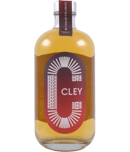 Fles Cley Whisky 5 Years Old Secret Isle of Mull, whisky, op voorraad bij slijterij t Bockje in Bathmen