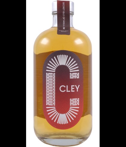 Fles Cley Whisky 5 Years Old Secret Isle of Mull, whisky, op voorraad bij slijterij t Bockje in Bathmen