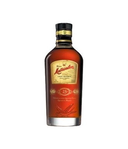 Fles Matusalem rum Gran Reserva 23Y, rum, op voorraad bij slijterij t Bockje in Bathmen