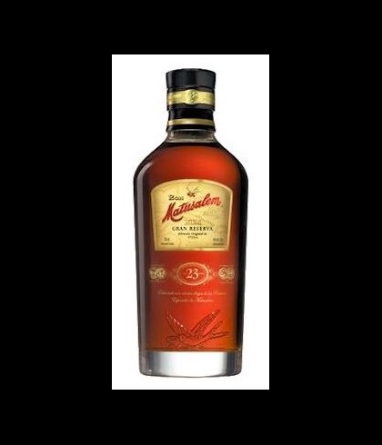 Fles Matusalem rum Gran Reserva 23Y, rum, op voorraad bij slijterij t Bockje in Bathmen