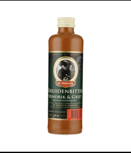 De Monnik Hendrik & Griet Kruidenbitter - 35 CL, op voorraad bij slijterij t Bockje in Bathmen