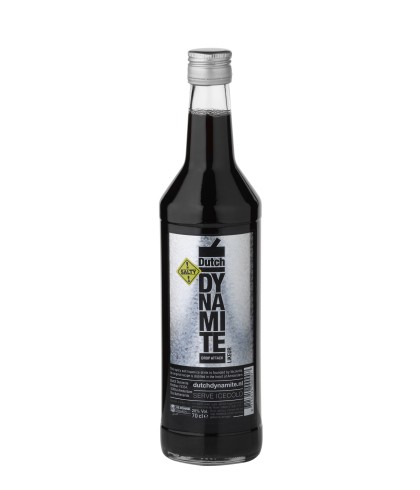 Likeur Dutch Dynamite van Dutch, bij slijterij ’t Bockje in Bathmen