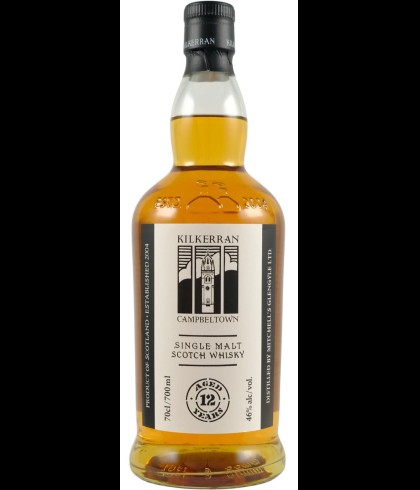 Fles Kilkerran Campbeltown 12 YR, whisky, bij slijterij t Bockje in Bathmen