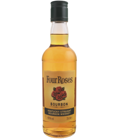 Fles Four Roses Bourbon – klein, single malt whisky, op voorraad bij slijterij t Bockje in Bathmen