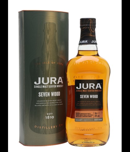 Fles single malt van Jura, op voorraad bij slijterij t Bockje in Bathmen