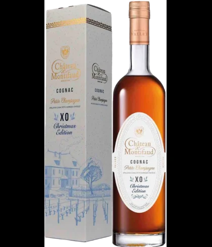 Chateau Montifaud XO Christmas Edition, op voorraad bij slijterij t Bockje in Bathmen