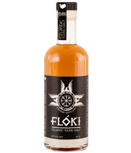Fles Floki Young Malt Single Barrel, whisky, op voorraad bij slijterij ’t Bockje in Bathmen