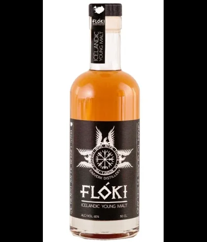 Fles Floki Young Malt Single Barrel, whisky, op voorraad bij slijterij ’t Bockje in Bathmen