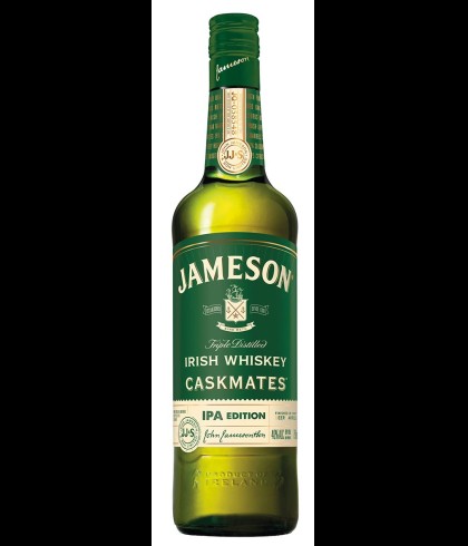 Fles Iers whiskey van Jameson, op voorraad bij slijterij t Bockje in Bathmen