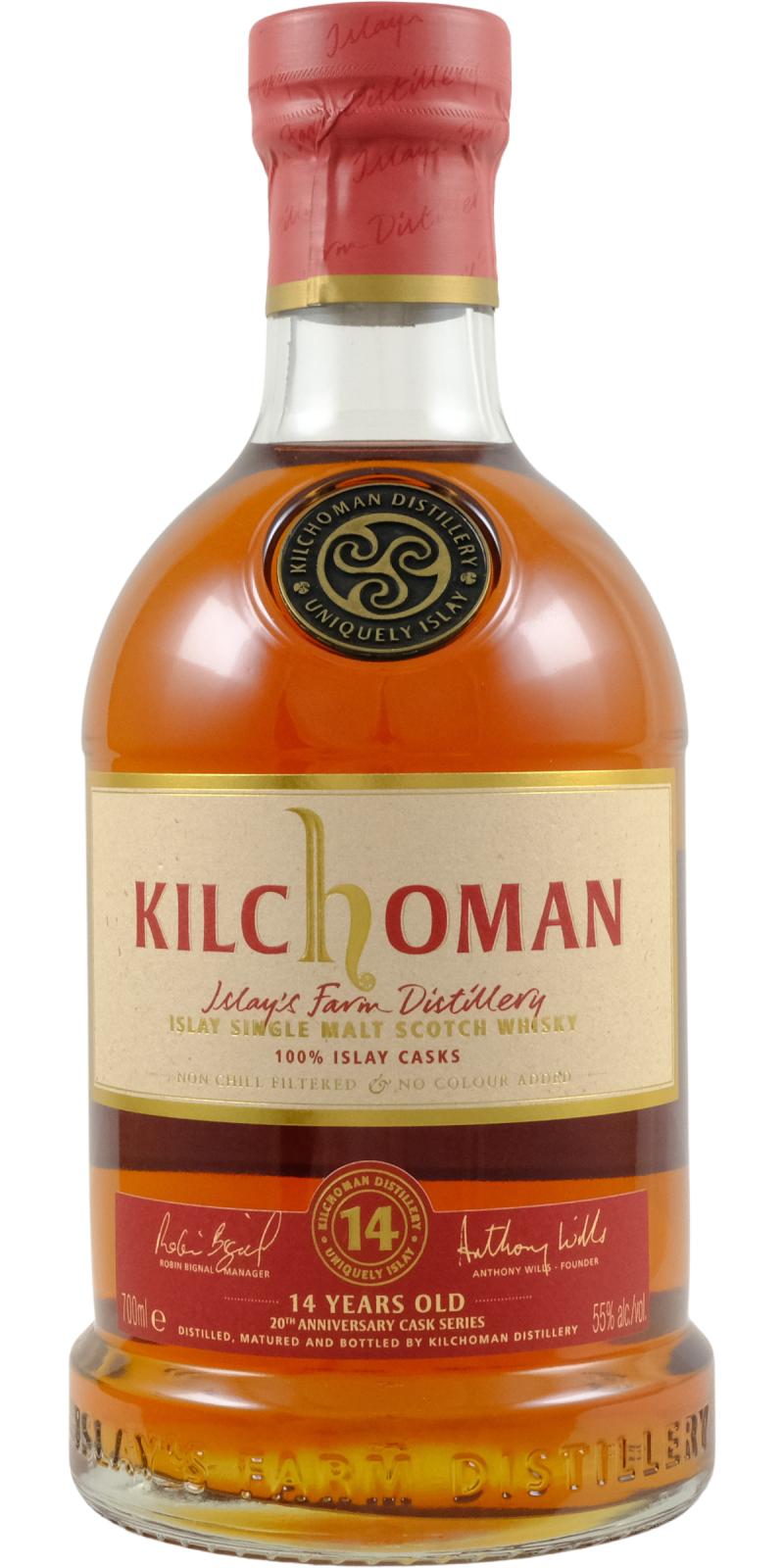 Fles Islay single malt van Kilchoman, op voorraad bij slijterij t Bockje in Bathmen